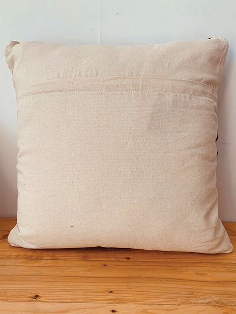 Ecru Biscuit Textured loop & bobbles cushion cover  45*45