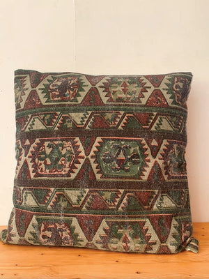 Red Green Printed cushion cover 70*70 cm
