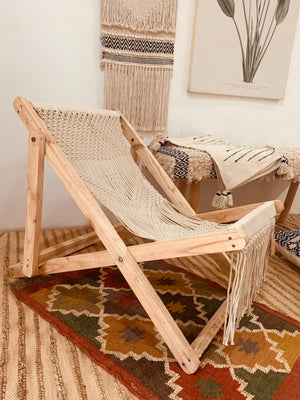 Bohemian Macrame relaxing chair