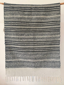 Melange look stripe woven rug 3 x 5.5 ft/90*167 cm