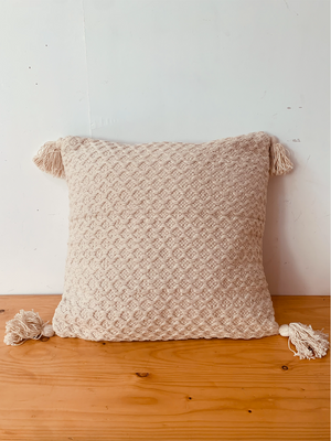 Eggshell diamond pattern cushion cover  45*45